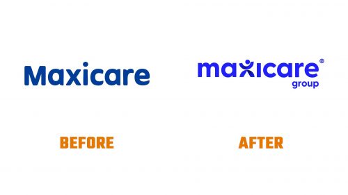 Évolution du logo de Maxicare Group