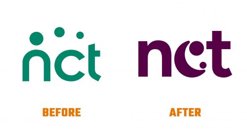 Évolution du logo de National Childbirth Trust