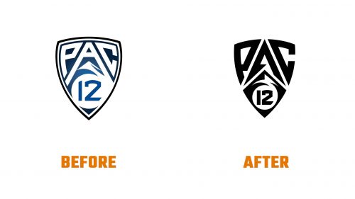 Évolution du logo de Pac-12