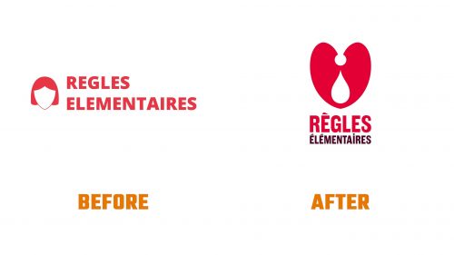 Évolution du logo de Regles Elementaires