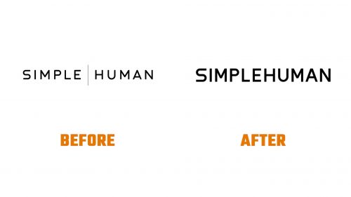 Évolution du logo de Simplehuman