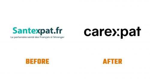 Évolution du logo de careXpat