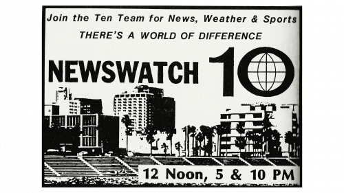 Logo de KZTV en 1982
