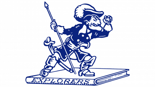 Logo de La Salle Explorers en 1973