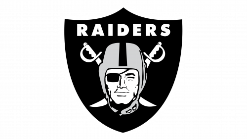 Logo de Los Angeles Raiders en 1982