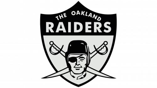 Logo de Oakland Raiders en 1963