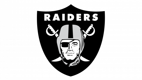 Logo de Oakland Raiders en 1995