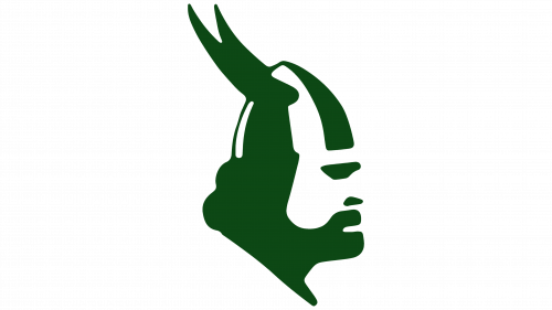 Logo de Portland State Vikings en 1975