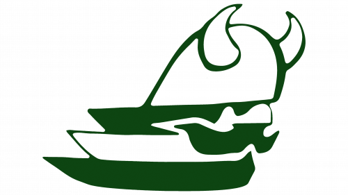 Logo de Portland State Vikings en 1979