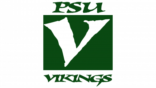 Logo de Portland State Vikings en 1996