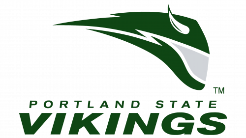 Logo de Portland State Vikings en 1998