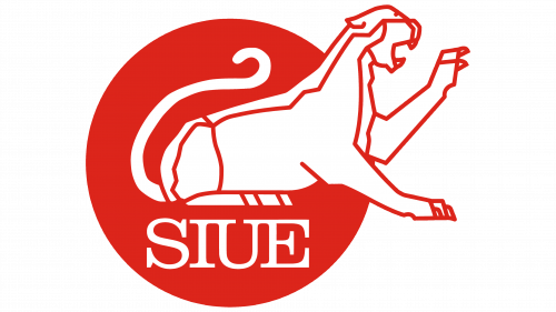 Logo de SIU Edwardsville Cougars en 1973