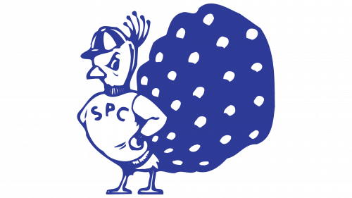 Logo de Saint Peter's Peacocks en 1982