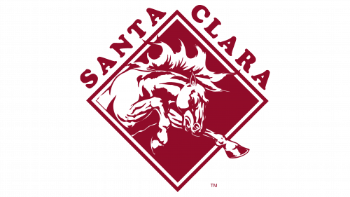 Logo de Santa Clara Broncos en 1988