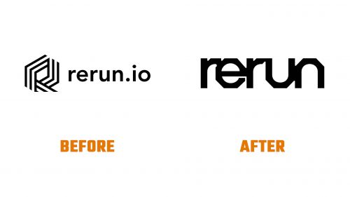 Évolution du logo de Rerun