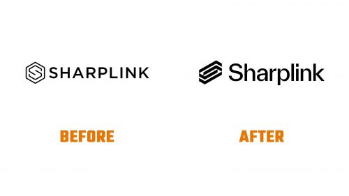 Évolution du logo de Sharlink
