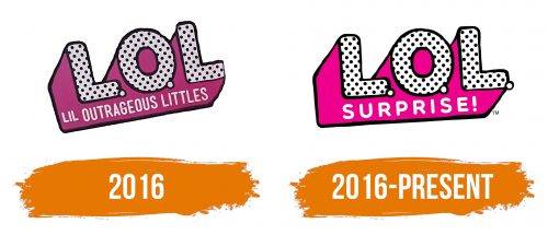 Histoire du logo de LOL Surprise!