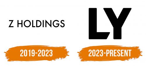 Histoire du logo de LY Corporation