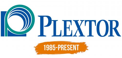 Histoire du logo de Plextor