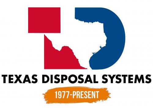 Histoire du logo de Texas Disposal Systems