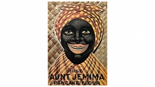 Logo de Aunt Jemima en 1889