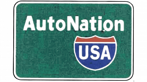 Logo de AutoNation en 1996