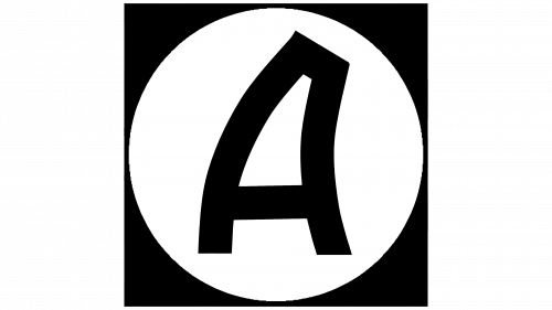 Logo de Avery Adhesive Products en 1958