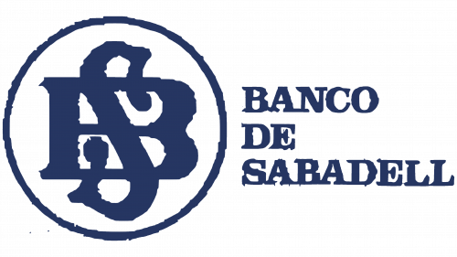 Logo de Banco de Sabadell en 1974
