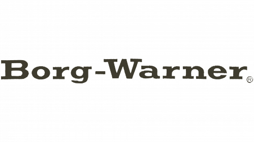 Logo de Borg-Warner en 1958