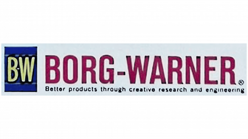 Logo de Borg-Warner en 1960