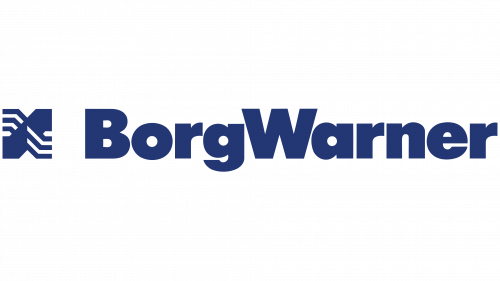 Logo de BorgWarner en 1986