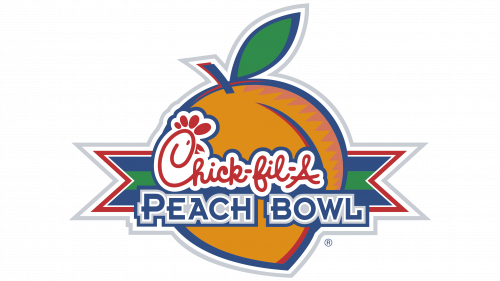 Logo de Chick-fil-A Peach Bowl en 1998