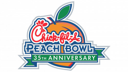 Logo de Chick-fil-A Peach Bowl en 2002