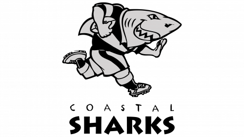 Logo de Coastal Sharks en 1995
