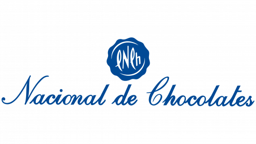 Logo de Compania Nacional de Chocolates en 1920
