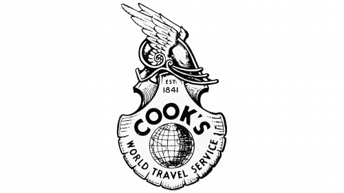 Logo de Cook's World Travel Service en 1947