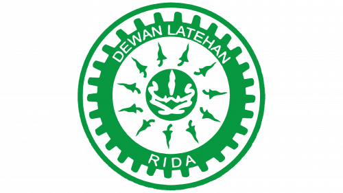 Logo de Dewan Latihan RIDA (RIDA Training Centre) en 1956