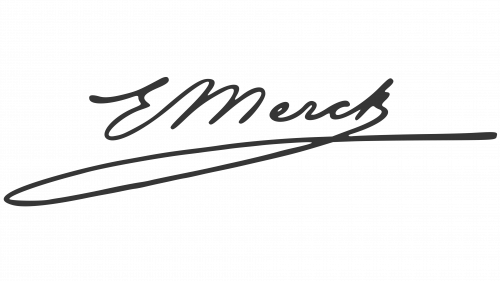 Logo de E. Merck en 1912