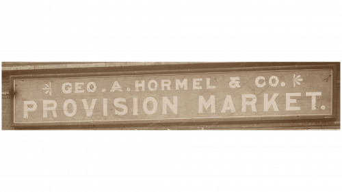 Logo de George A. Hormel & Company en 1891
