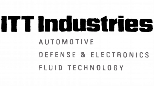Logo de ITT Industries en 1996