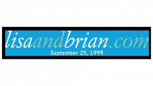 Logo de Lisaandbrian.com en 1999