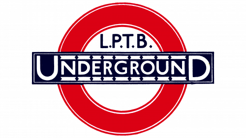 Logo de London Underground en 1933