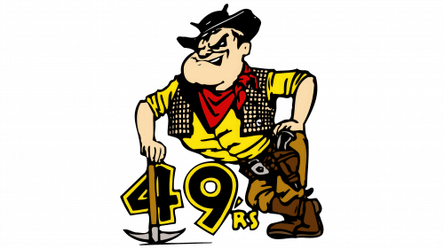 Logo de Long Beach State 49ers en 1961