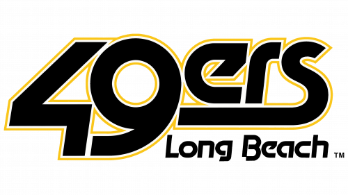 Logo de Long Beach State 49ers en 1984