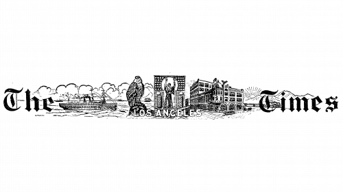 Logo de Los Angeles Times en 1910