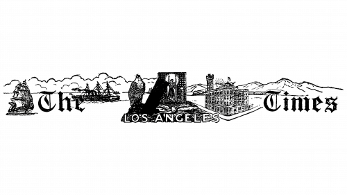 Logo de Los Angeles Times en 1916