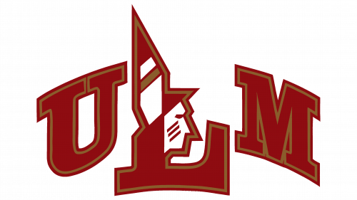 Logo de Louisiana-Monroe Warhawks en 1999