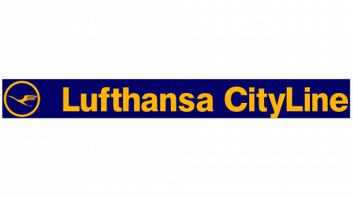 Logo de Lufthansa CityLine en 1992