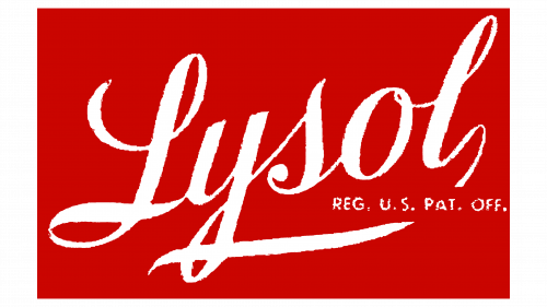 Logo de Lysol dans les années 1920
