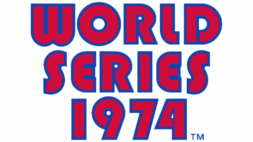 Logo de MLB World Series en 1974